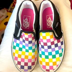 Vans Checkered Slip In Sz 13 GENTLY WORN